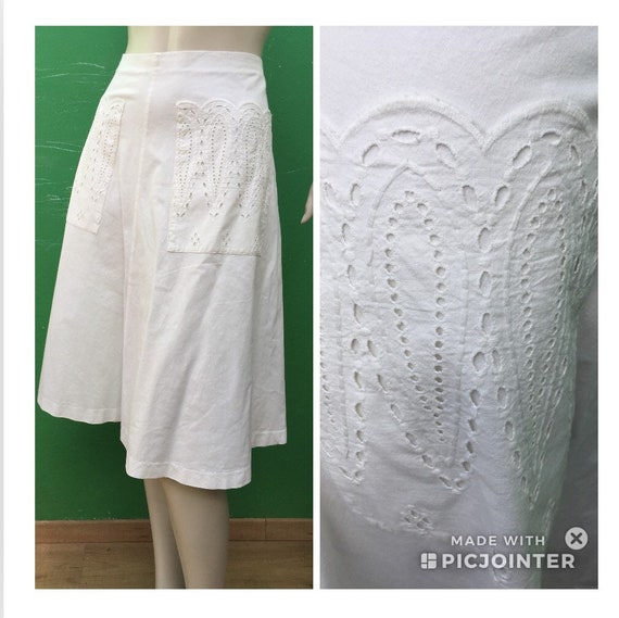 ANCIENT COTTON SKIRT | fashion Handmade cotton Ski
