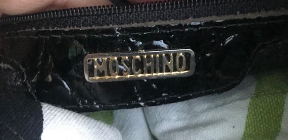 Vintage Moschino 90s Mini Nylon Crossbody Saddle Satchel Bag – Recess