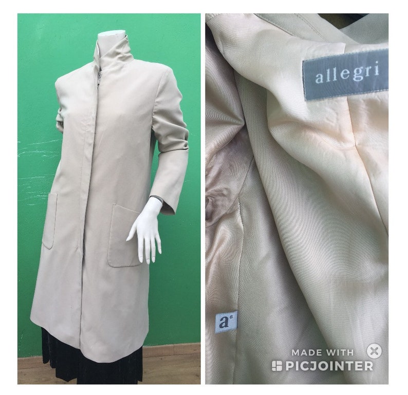 LUXUS-Allegri-Trench Fröhliche modische Trenchcoats Wasserdichter Mantel Modische Trenchcoats Modischer Trenchcoat für Mädchen Bild 2