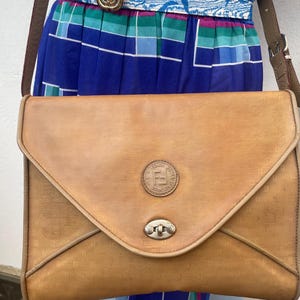 FENDI POUCH/SHOULDERBAG | Rare Fendi vintage Bag| Monogram Shoulderbag Fendi| Fendi vintage Folder | Fendi Monogram vintage shoulderbag