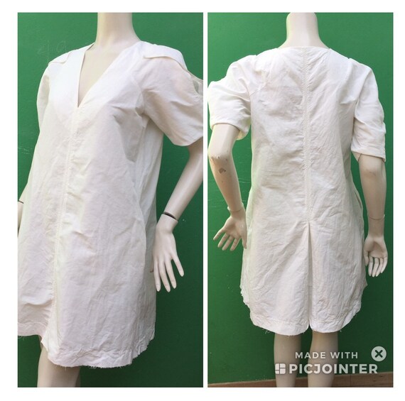 SILK SARTORIAL DRESS White Silk dress Fashion desi
