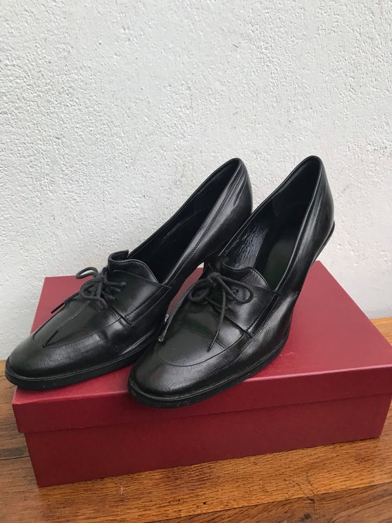 Menagerry halvkugle Stevenson Loafers HUGO BOSS LEATHER Shoes Hugo Boss Black Loafers - Etsy