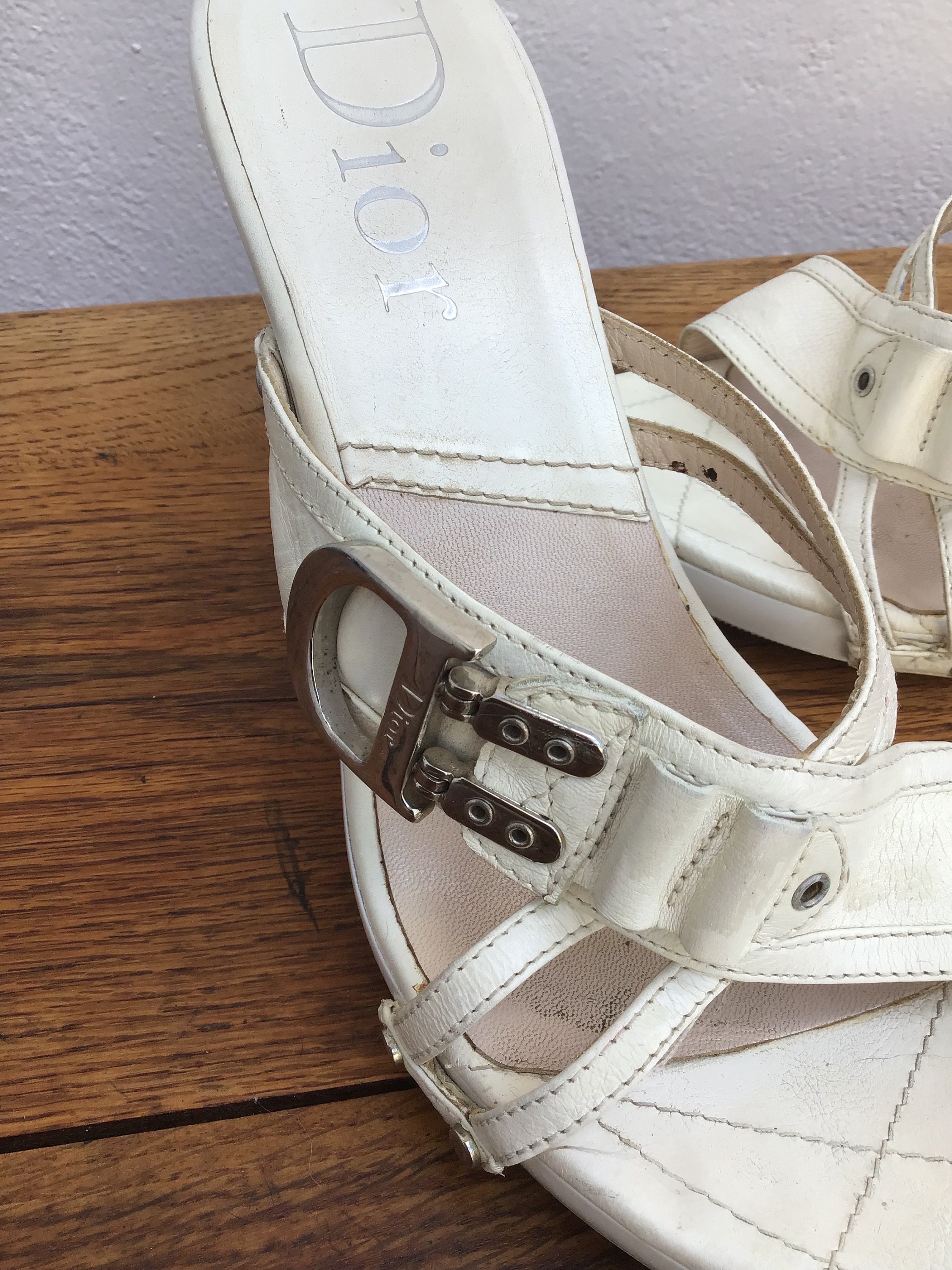 CHRISTIAN DIOR SABOT| Monogram Brand Sabot | Fashion Vintage