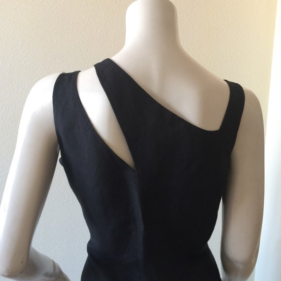 MARELLA LINEN BLACK Dress | Marella linen Mini dr… - image 5