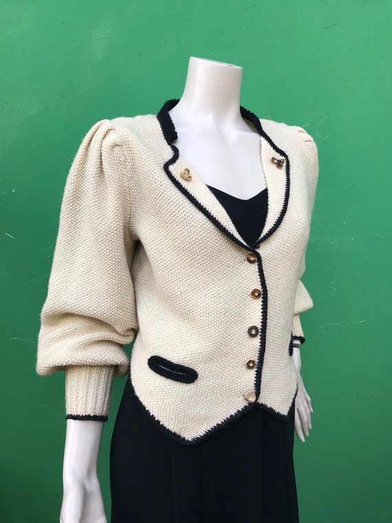 TYROLEAN HANDMADE CARDIGAN | Tyrolean Wool Jacket