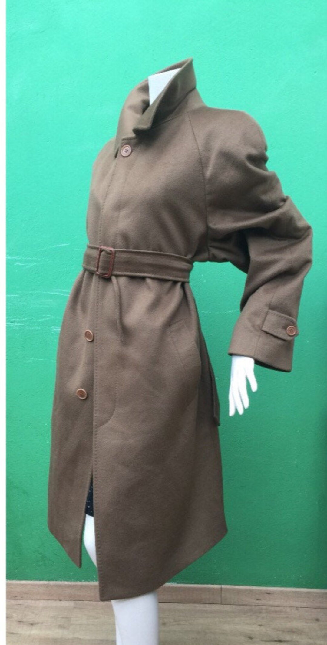 VINTAGE VIRGIN WOOL Coat | New Wool Coat | Vintage Wool Coat