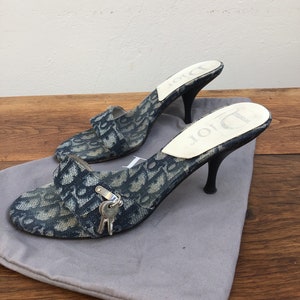 CHRISTIAN DIOR SABOT|Monogram brand sabot|Fashion Vintage Christian Dior|Christian Dior vintage sandals|Fashion vintage mules|38 Dior sabot