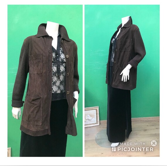 Wool Suede JACKET | Suede and Wool Jacket | Vintag