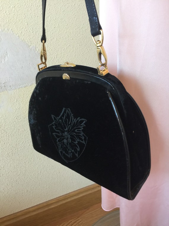 VELVET SHOULDERBAG BAG | Velvet shoulderbag | Rare