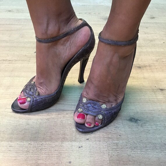 Bottega Veneta レザーサンダル BOTTEGA VENETA サンダル | 編み込みレザーサンダル | ヴィンテージ