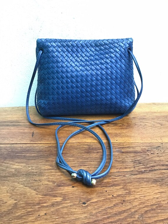 VINTAGE-BRAIDED BAG | Fashion Vintage leather braided… - Gem