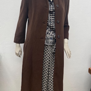 MARELLA VINTAGE COAT | Chocolat Wool vintage Coat | New Wool fashion Coat | Fashion vintage Marella | Luxury vintage coat | fashion girl