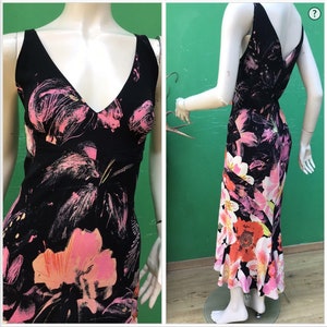 A/1 ROBERTO CAVALLI| Silk floral dress | Roberto Cavalli vintage dress| Luxury vintage girl | Fashion vintage dress | Roberto Cavalli dress