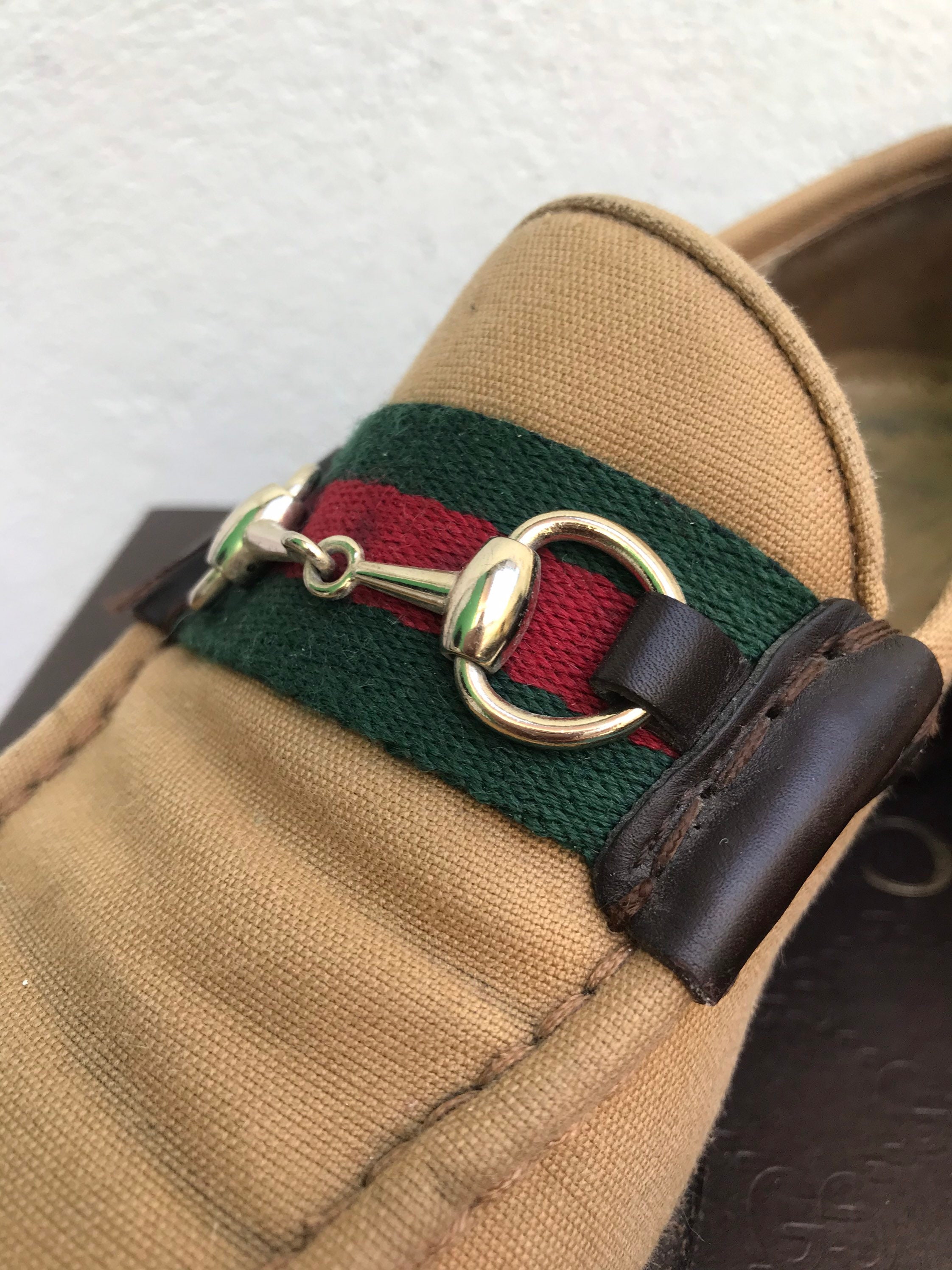 used gucci loafers womens