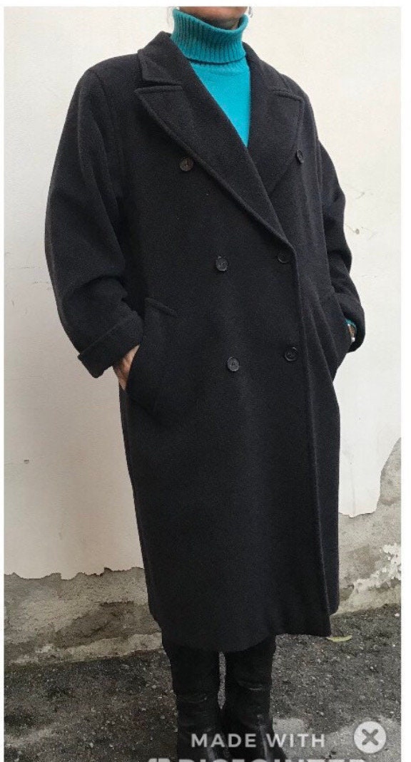 MAX MARA Coat| Vintage New Wool COAT | Max Mara Coat |grey