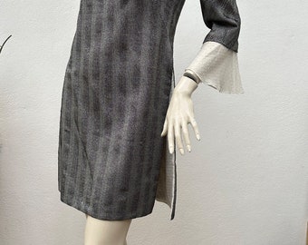 VINTAGE GIANNI VERSACE | Black silk dress | Fashion vintage girl | Vintage Versace