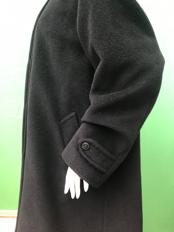 MARINA RINALDI-COAT | Black Cashmere Coat | Marin… - image 10