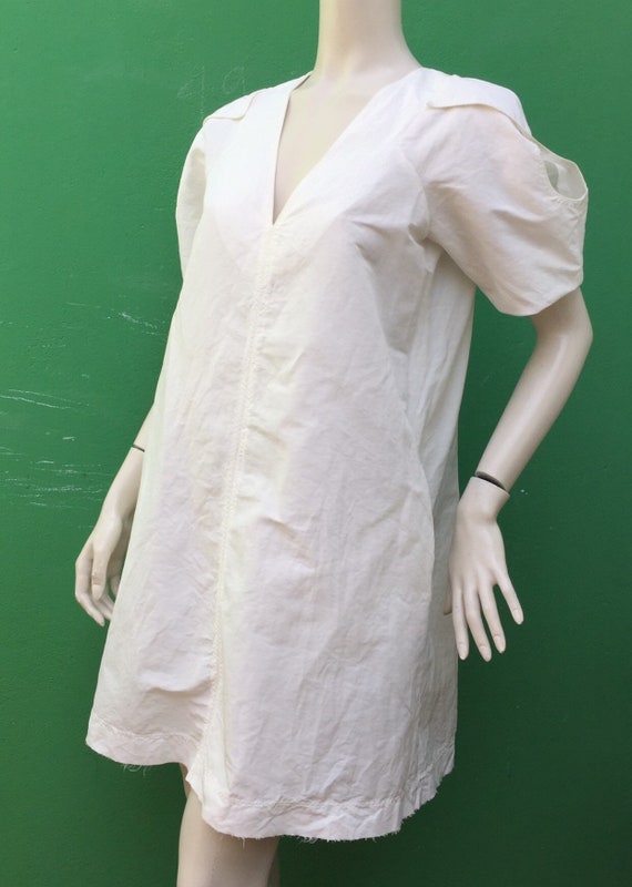 SILK SARTORIAL DRESS White Silk dress Fashion desi