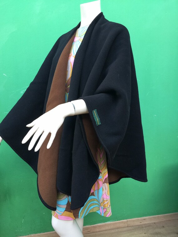 DOUBLE-FACE WOOL Cape Steinbock Cape | Vintage Cap