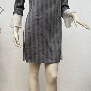 VINTAGE GIANNI VERSACE | Black silk dress | Fashion vintage girl | Vintage Versace