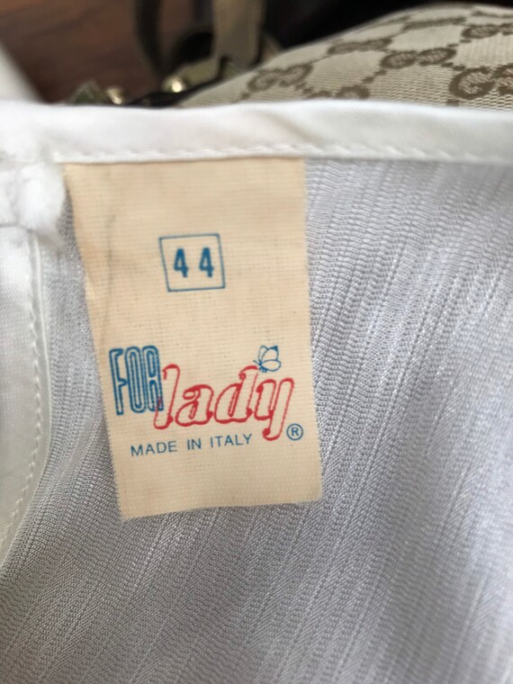 A/1 VINTAGE-WHITE LACE Night shirt | Vintage fash… - image 10