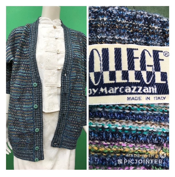 VINTAGE MULTICOLOURS CARDIGAN | Fashion cardigan |