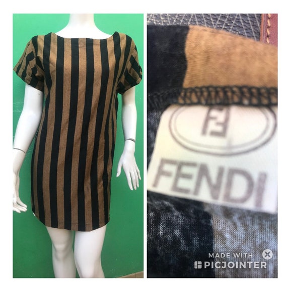 FENDI MINI DRESS | 90s Vintage Fendi dress | Fendi