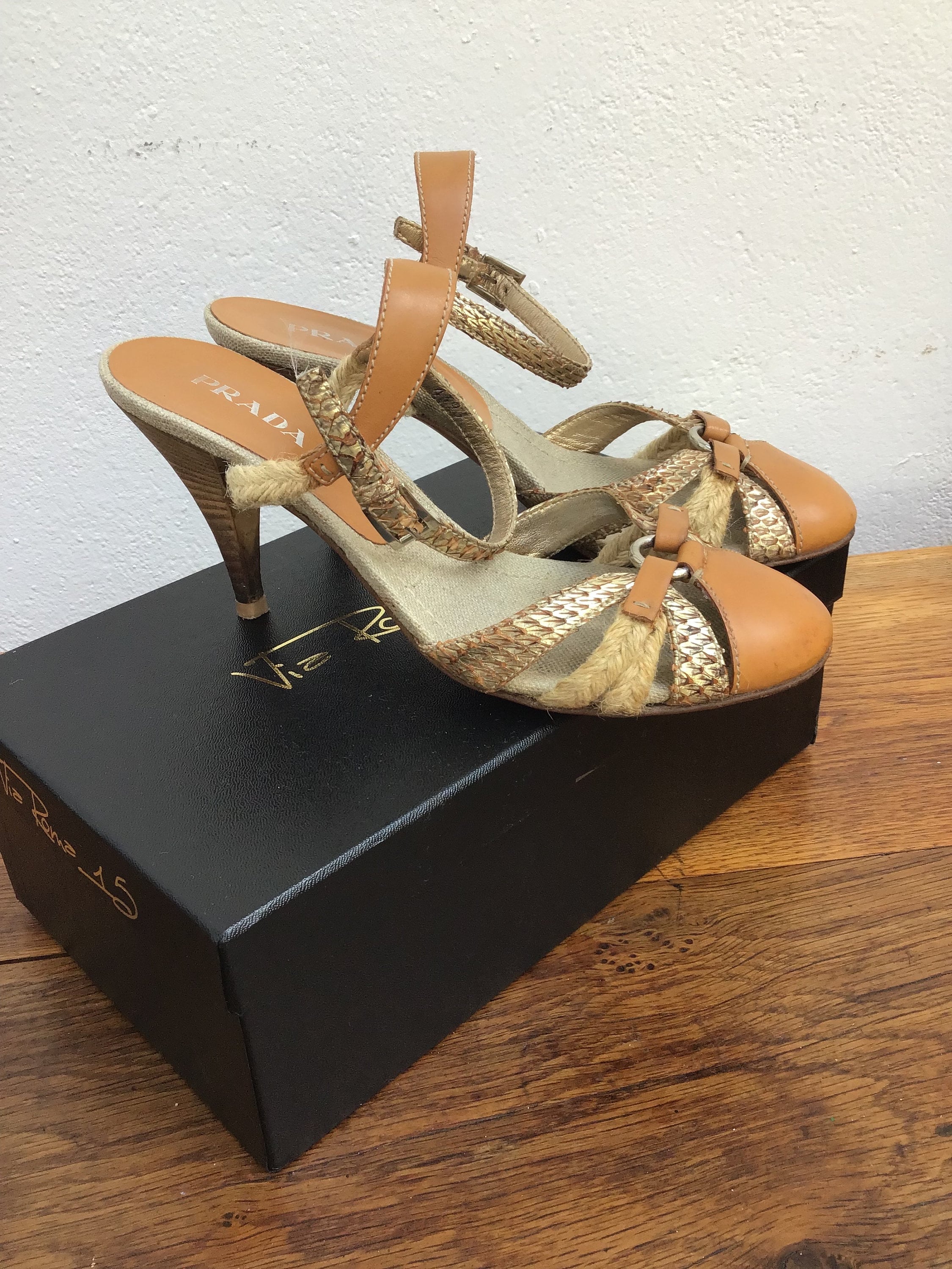 Prada T Strap Shoes - Etsy