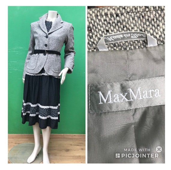 Max Mara WOOL JACKET Max Mara Jacket 90s Max Mara