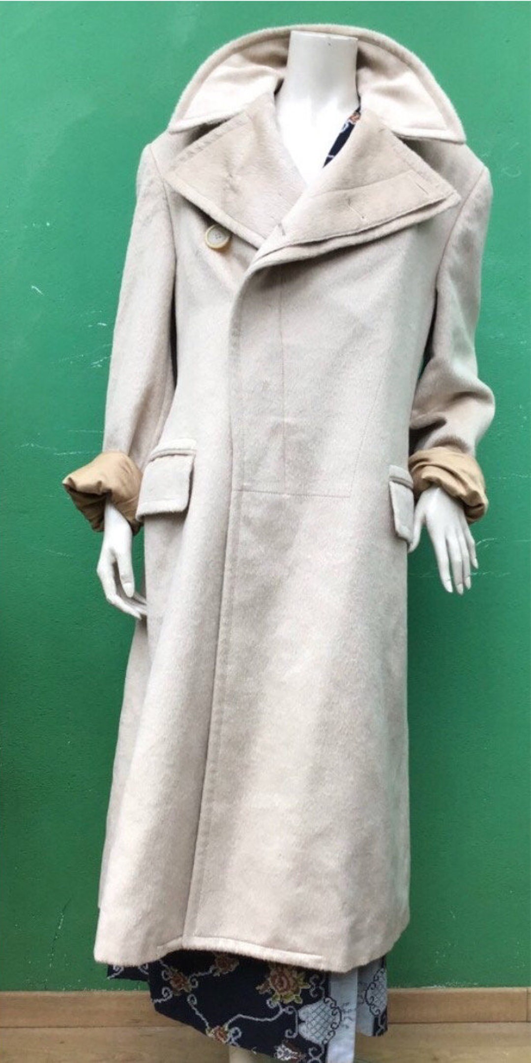 GUCCI ALPACA Coat|vintage Alpaca Wool Coat| Fashion Vintage Alpaca