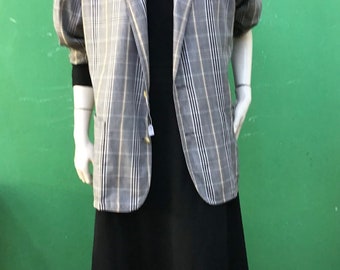 80年代 ヴィンテージ Valentino Garavani リネン ジャケット