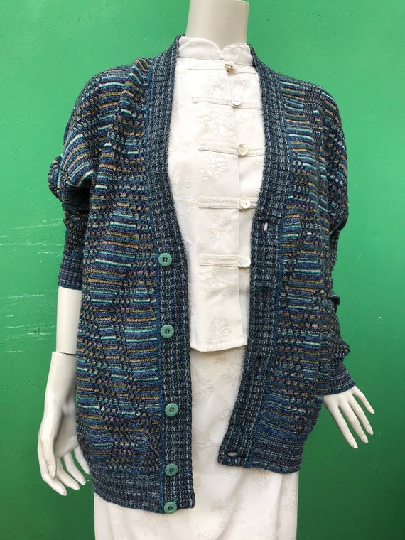 A/1 VINTAGE-MULTICOLOURS CARDIGAN | Fashion cardi… - image 3