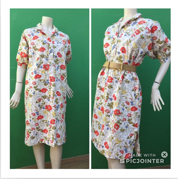 Cotton FLORAL DRESS Tailoring Tailoring cotton dre