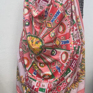 VINTAGE SILK STOLES| Big Cotton stole/ sarong|Silk vintage stole | multicolour silk scarf|Fashion Design saron|Fashionable vintage Silk stole