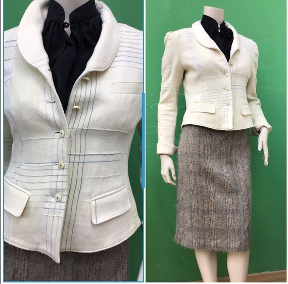 Ralph Lauren LINEN PATCHWORK JACKET|Ralph Lauren … - image 9