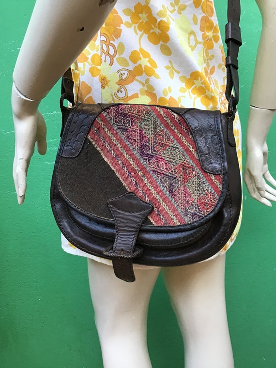 VINTAGE- ETHNIC SHOULDERBAG | Ethnic shoulder str… - image 10