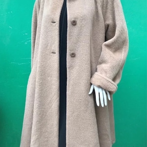 HERNO VINTAGE ALPACA Coat||Alpaca wool vintage Coat | Camel vintage Herno Coat| Vintage fashion vintage Coat | Luxury Fashion Vintage Coat