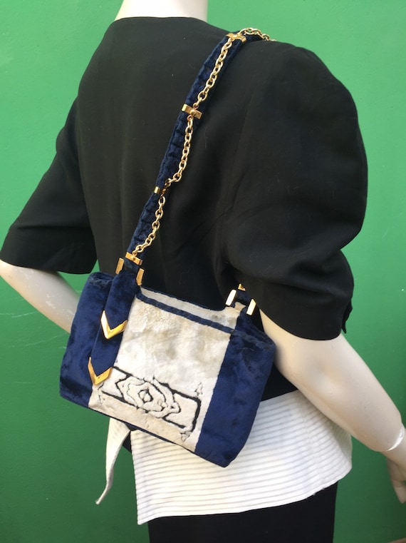 VELVET VINTAGE BAG Cesare Piccini velvet vintage s