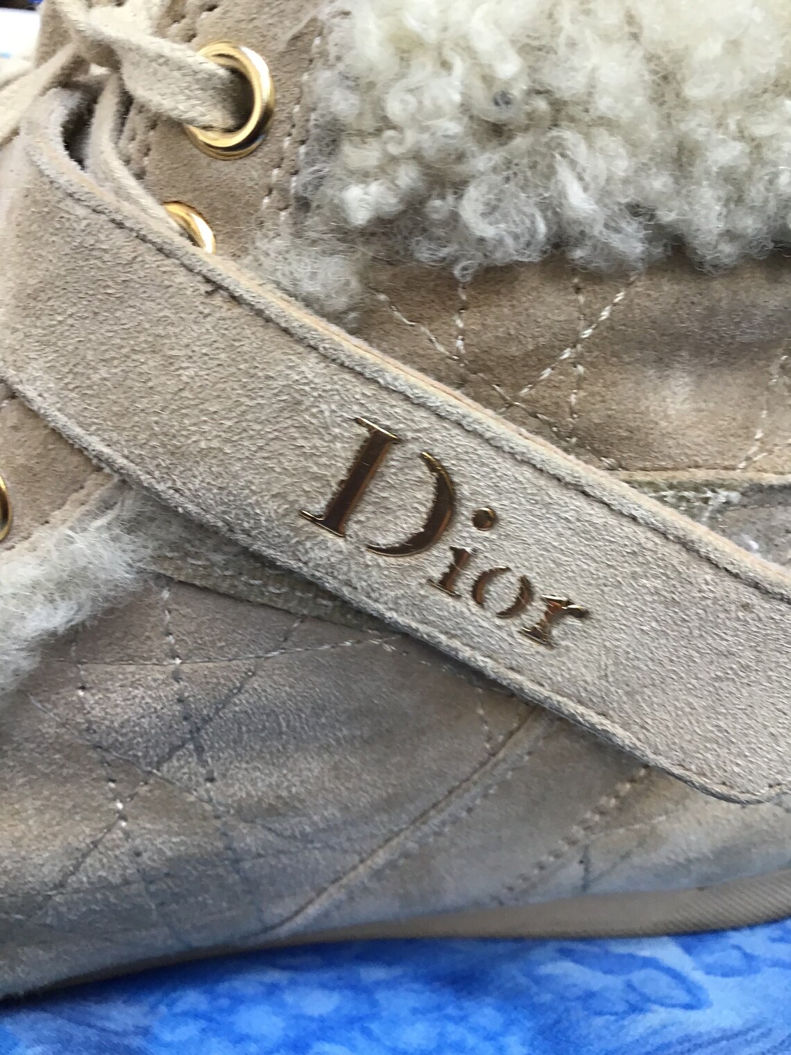 Christian Dior shoes| SNEAKERS TRAINING Christian Dior| Vintage Winter sneakers| Suede vintage sneakers| Vintage Christian Dior| shoes Dior, foto 2 di 5