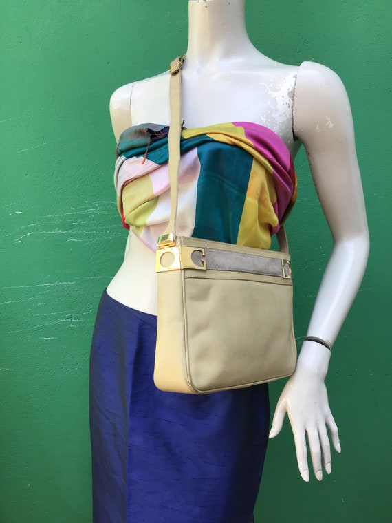 GHERARDINI LEATHER VINTAGE Bag | 80s Shoulderbag |fashion