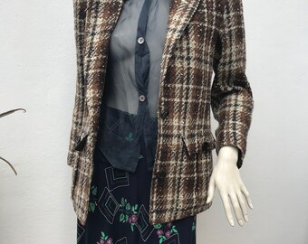A/1 VALENTINO Garavani|vintage Fashion Blazer |wool Vintage Jacket