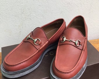 F/1 GUCCI-MEN'S LOAFERS | Vintage Gucci Loafer | Modische Vintage-Loafer | Mode für Männer Gucci