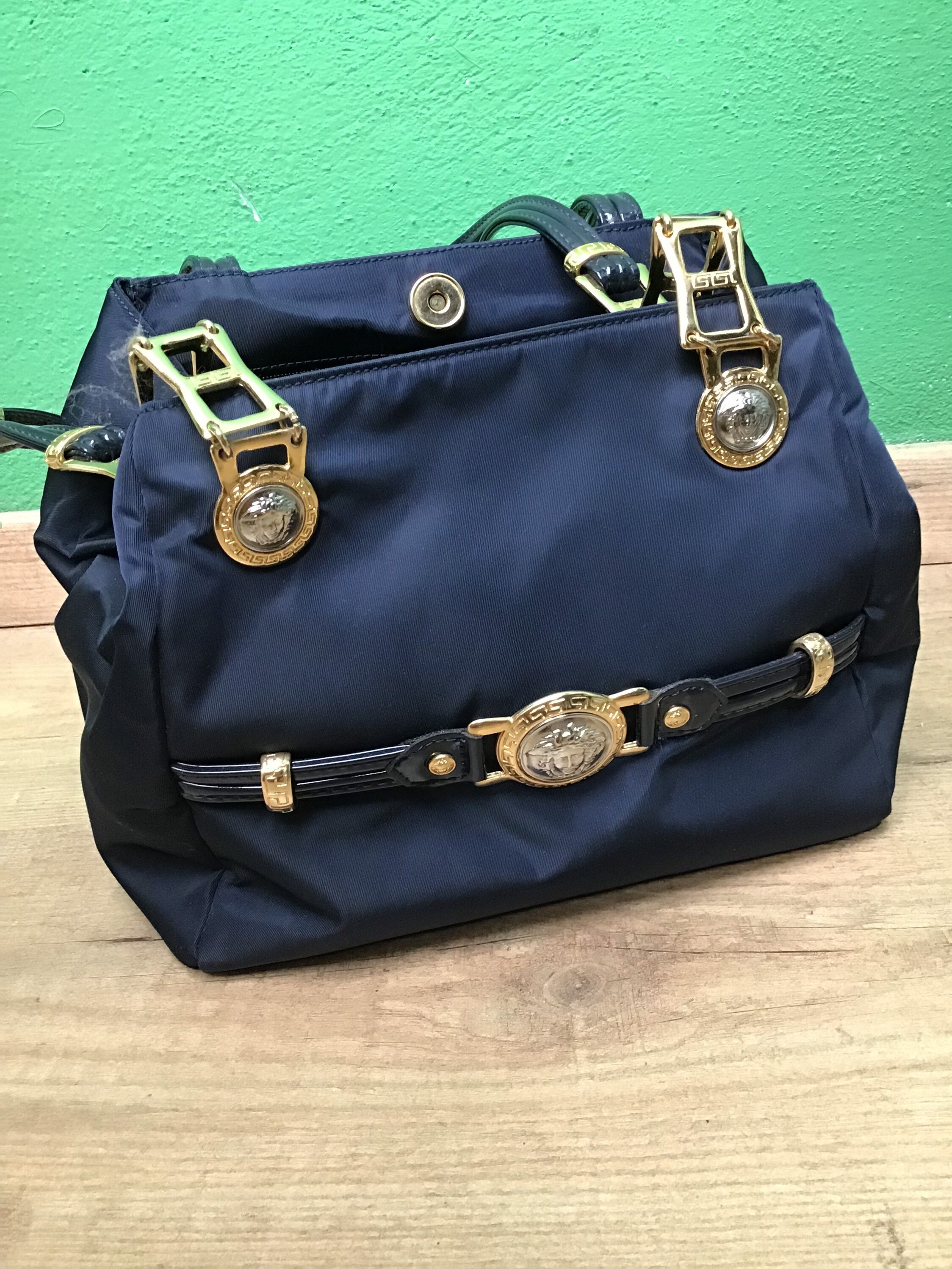 Vintage Gianni Versace bag? Is this authentic ? : r/VintageFashion