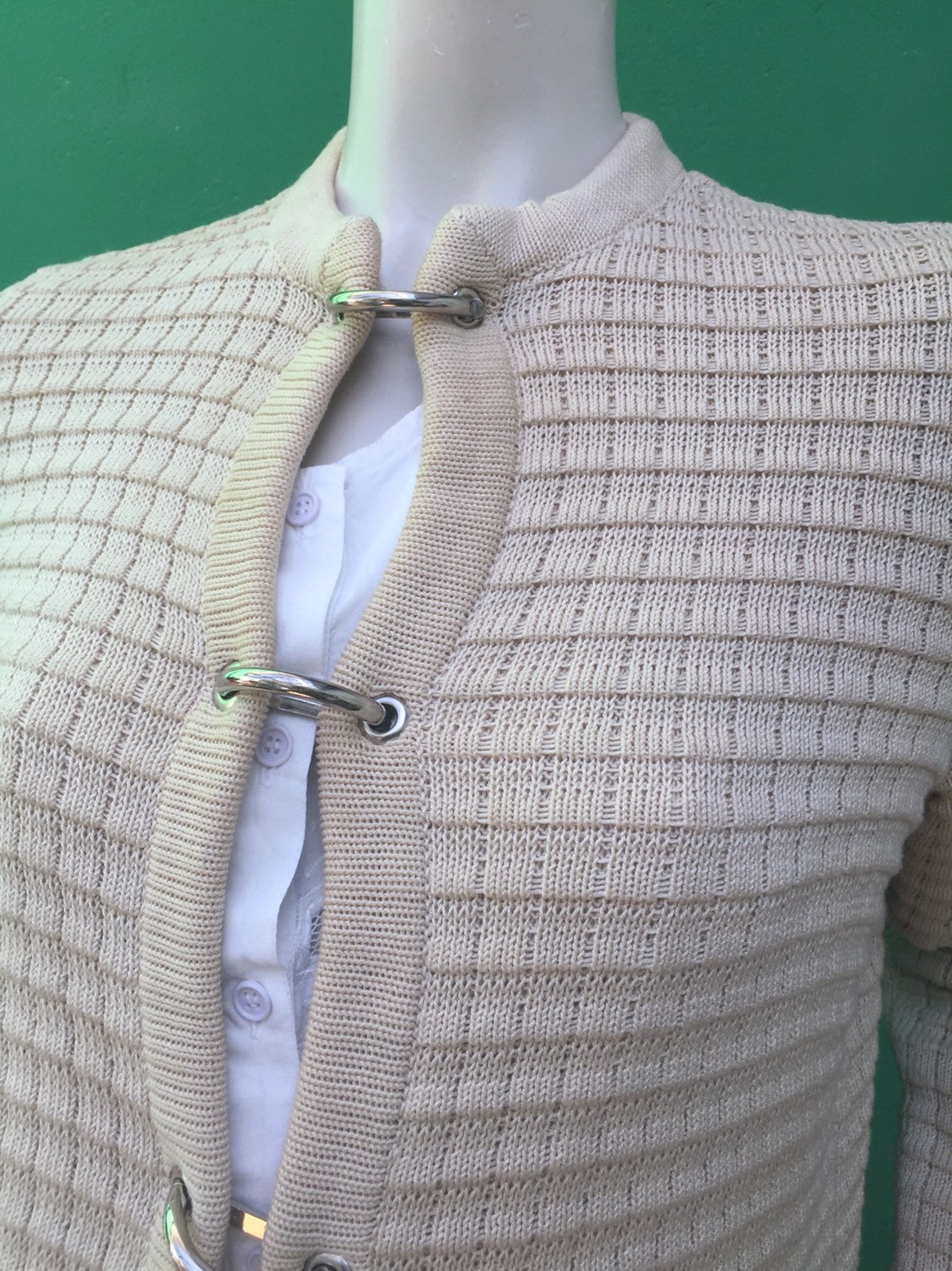 GIOVANNA FERRAGAMO Rare Long Natural Cotton Blazer Long - Etsy