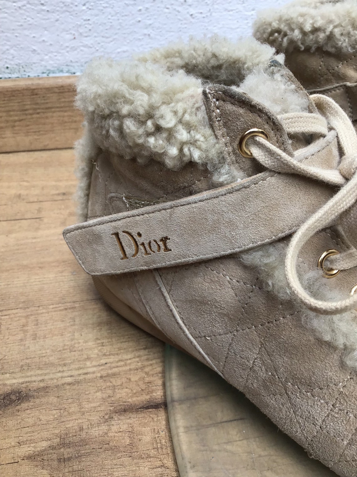 Christian Dior shoes| SNEAKERS TRAINING Christian Dior| Vintage Winter sneakers| Suede vintage sneakers| Vintage Christian Dior| shoes Dior, foto 3 di 5