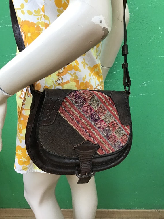 VINTAGE- ETHNIC SHOULDERBAG | Ethnic shoulder str… - image 6