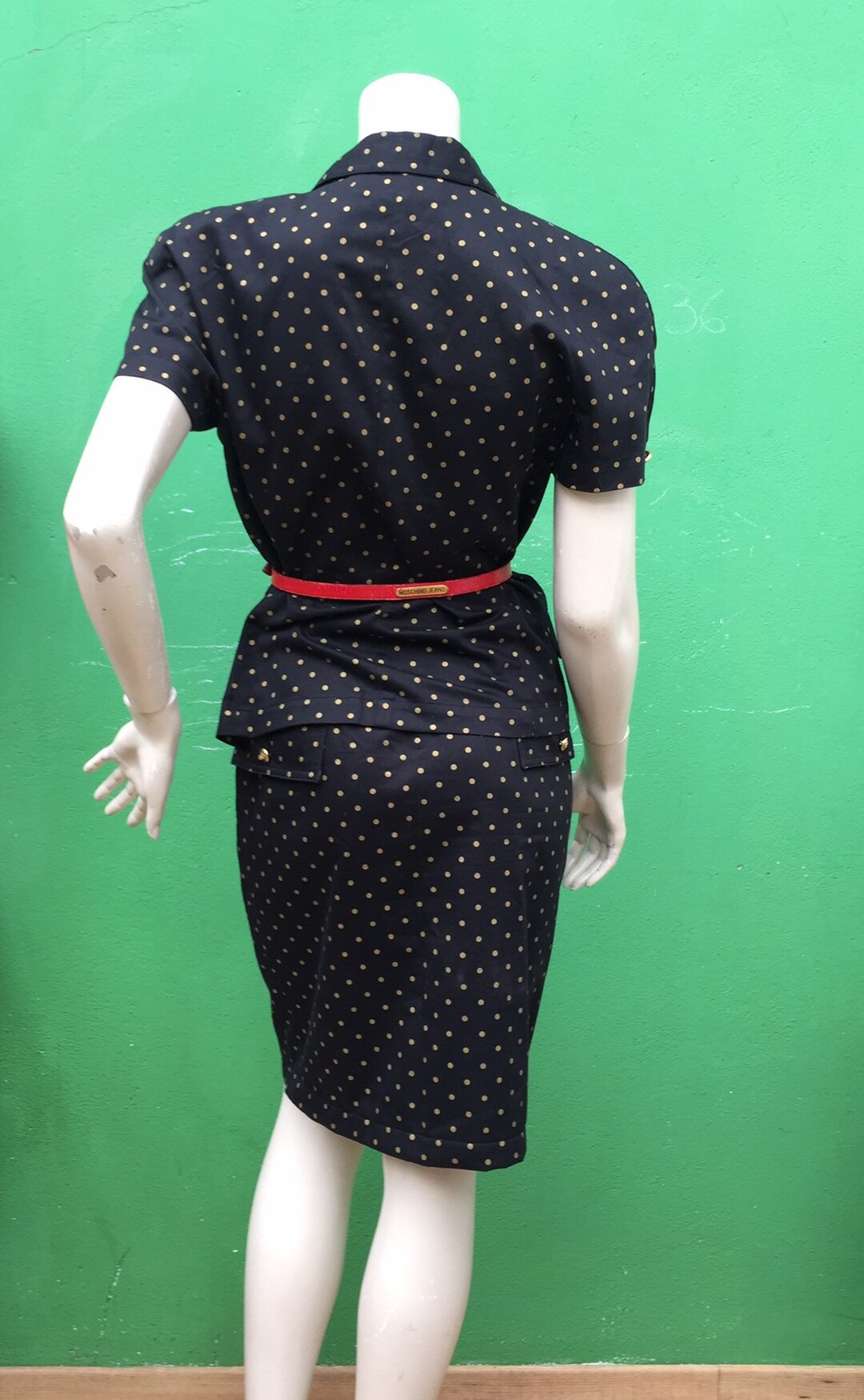 Buy VINTAGE GENNY by Versace | Then Two-piece Set| Polka Dot
