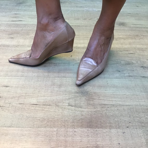 Prada 2025 nude shoes
