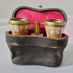 Antique French Victorian Theater Binoculars