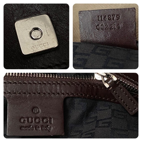 Gucci Reins Hobo hand bag GG 114879 002214 with G… - image 7